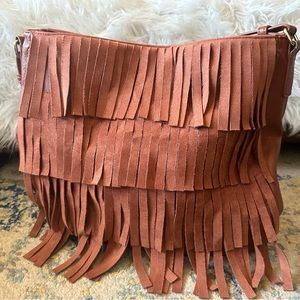 FREE PEOPLE Ashbury Fringe Tote Bag
